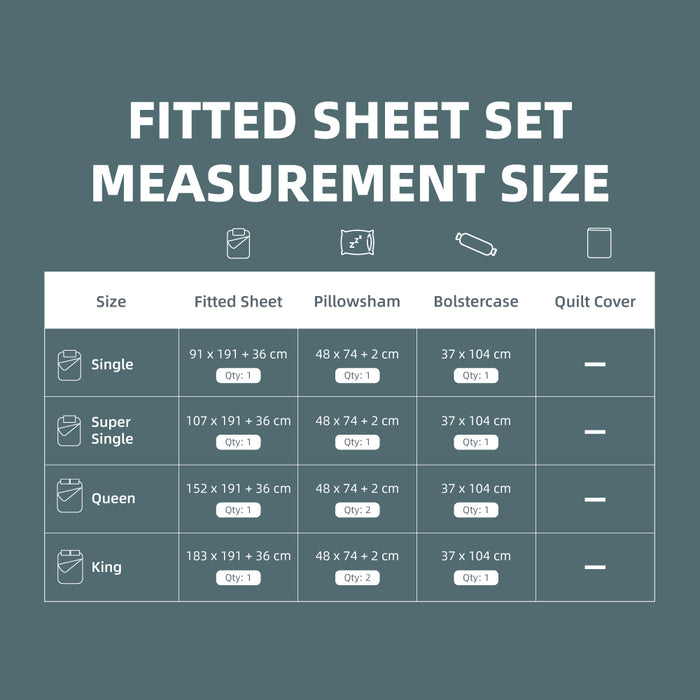 Lyoluxe 1200TC Lyocell Solid Bedsheet | Bedset | LS2164 | Comfort