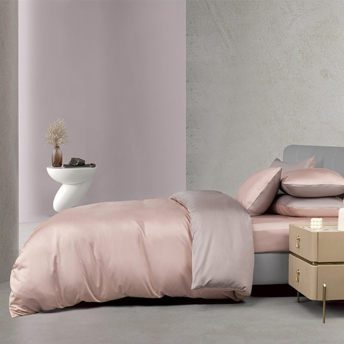 Online Exclusive Bamboo Blend 1200TC Reversible Bedsheet | Bedset | BD5892