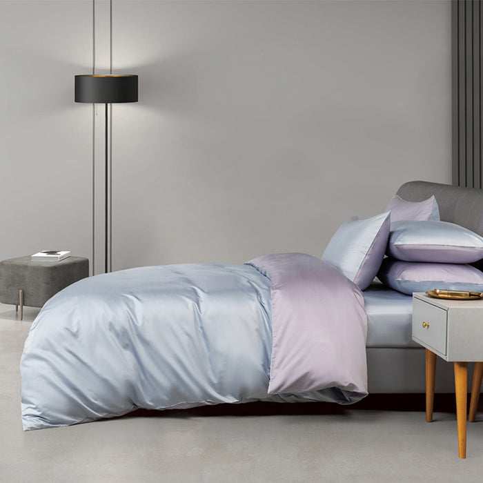 Online Exclusive Bamboo Blend 1200TC Reversible Bedsheet | Bedset | BD5893