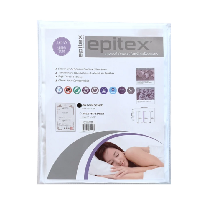Signature Exceed Down Hotel Collection Pillow Case / Bolster Case