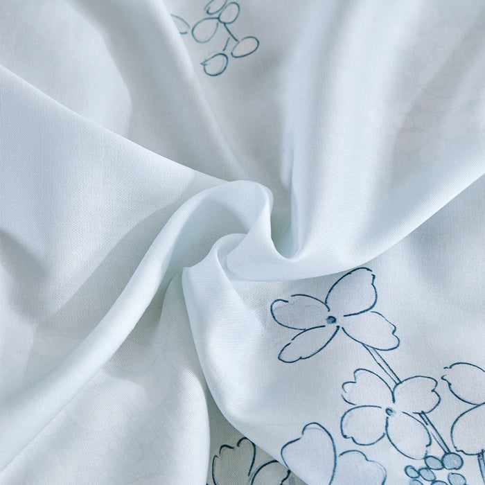 Lyocool 1200TC Lyocell Combed Cotton Printed Bedsheet | Bedset | LY2150 | Comfort