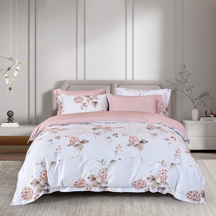 Lyocool 1200TC Lyocell Combed Cotton Printed Bedsheet | Bedset | LY2151 | Comfort