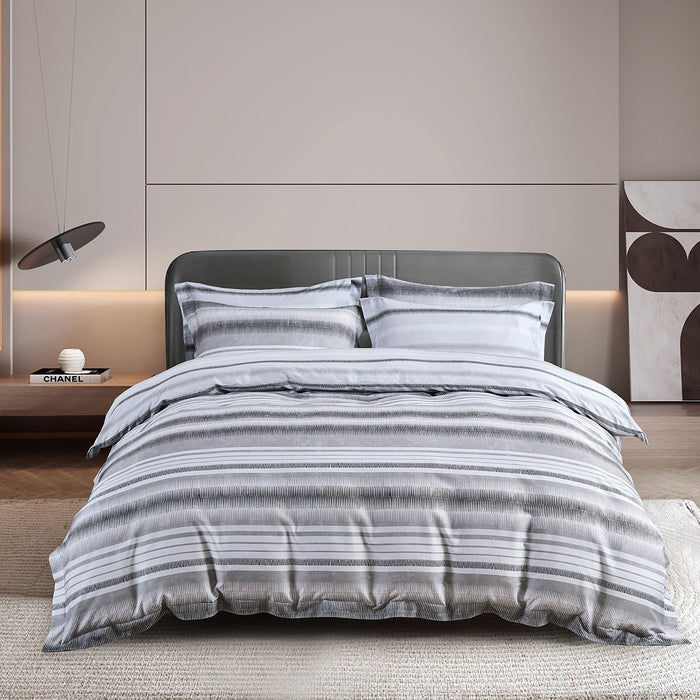 Lyocool 1200TC Lyocell Combed Cotton Printed Bedsheet | Bedset | LY2153 | Comfort