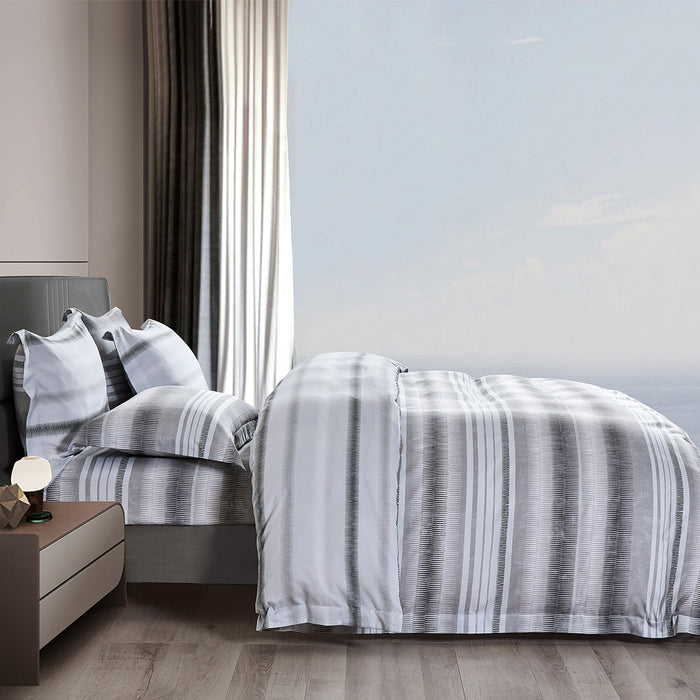 Lyocool 1200TC Lyocell Combed Cotton Printed Bedsheet | Bedset | LY2153 | Comfort