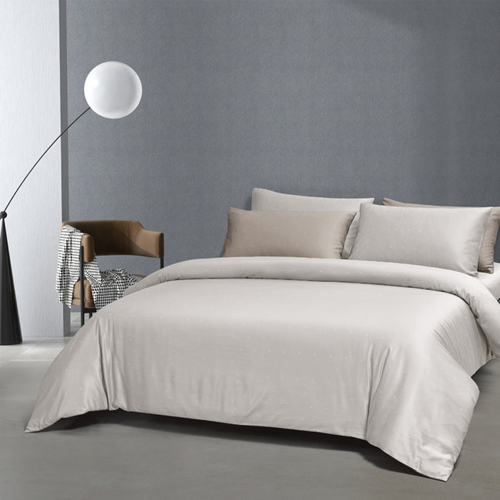 Melange Blend Tencel Visco 1600TC Dobby Bedsheet | Bedset | ME2371