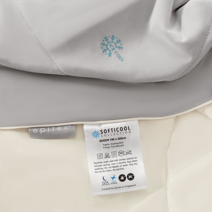 Softicool Ice Cool Knitted Nylon Reversible Blanket | SO8271