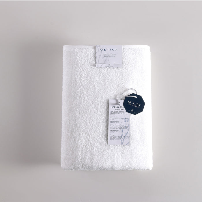 Spongi 100% Long Staple Cotton 450Gsm Bath Towel | Comfort
