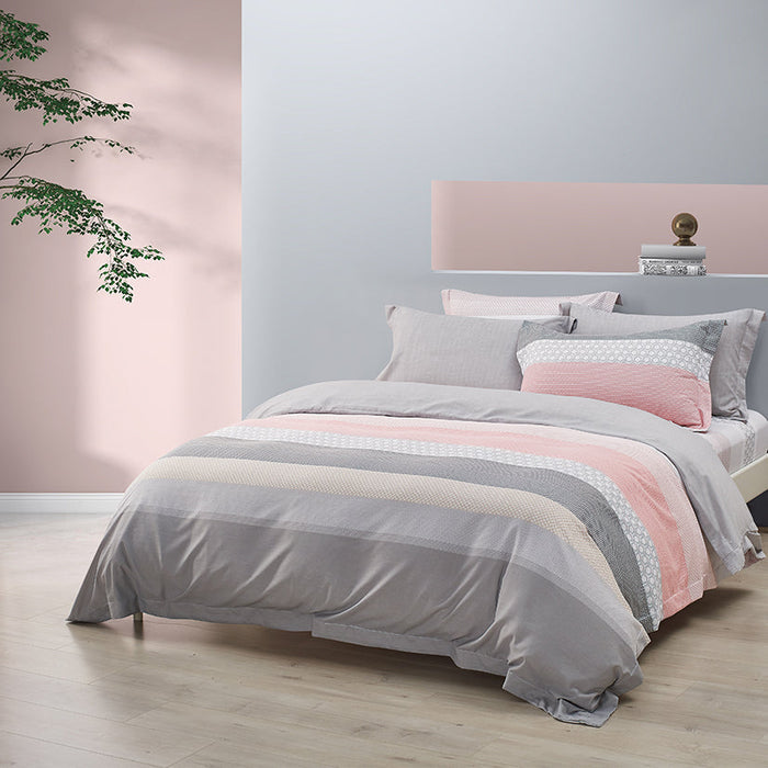 Epitex 1200TC Series Hybrid Botanic Silk Printed Fitted Sheet Set | Bedset | Bedding | Bedsheet Set - Epitex