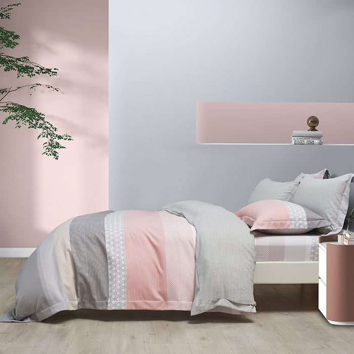 Epitex 1200TC Series Hybrid Botanic Silk Printed Fitted Sheet Set | Bedset | Bedding | Bedsheet Set - Epitex