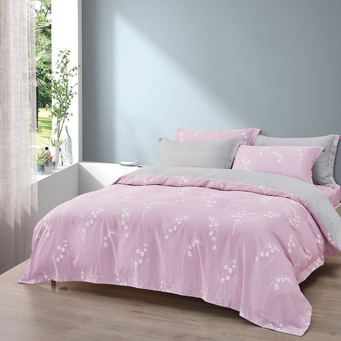 Epitex 1200TC Series Hybrid Botanic Silk Printed Fitted Sheet Set | Bedset | Bedding | Bedsheet Set - Epitex