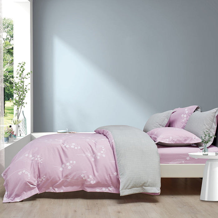 Epitex 1200TC Series Hybrid Botanic Silk Printed Fitted Sheet Set | Bedset | Bedding | Bedsheet Set - Epitex