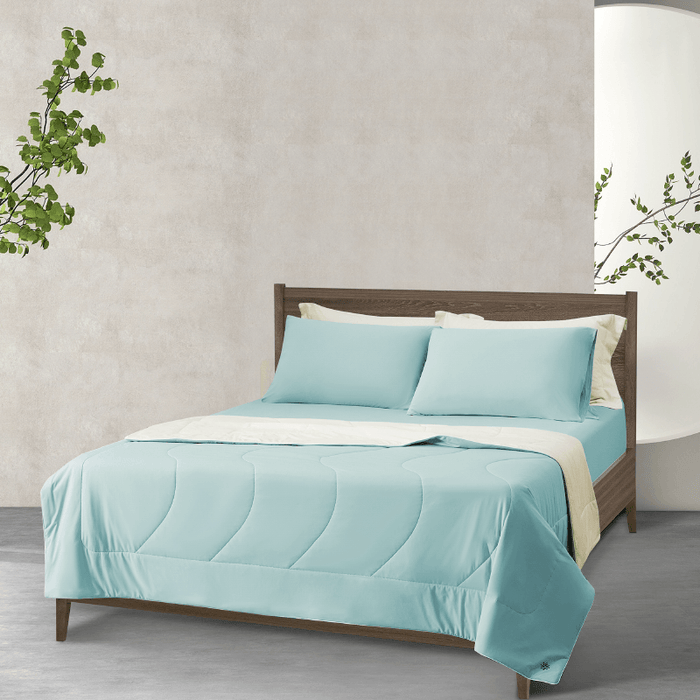 Softicool Extra Cooling Knitted Nylon 1600TC Bedsheet | Bedset | SO8265