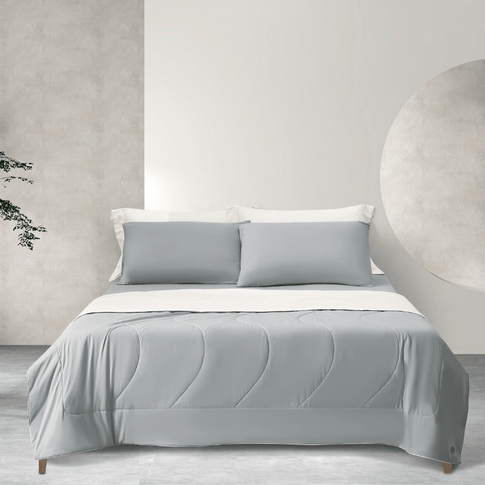 Softicool Extra Cooling Knitted Nylon 1600TC Bedsheet | Bedset | SO8267