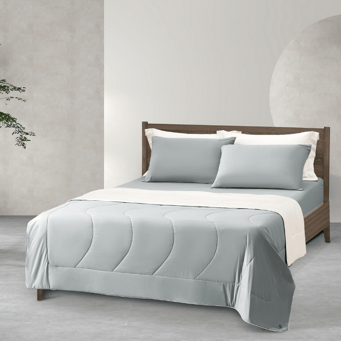 Softicool Extra Cooling Knitted Nylon 1600TC Bedsheet | Bedset | SO8267