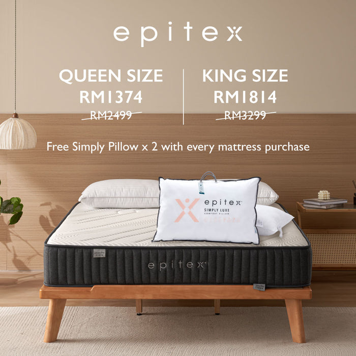 Premium Ezcozy Dual Side Firmness Mattress In A Box (Firm & Plush)