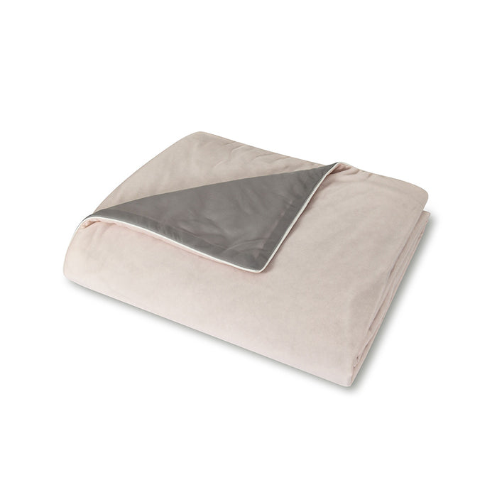 Aerocool Reversible Cooling Blanket | Baby Pink & Grey