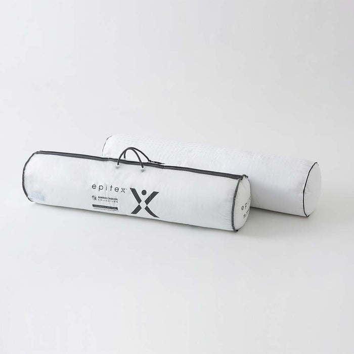 (June Mega Deals) Sleep Combo: Bamboo Charcoal Pillow 950g & Bolster 1200g