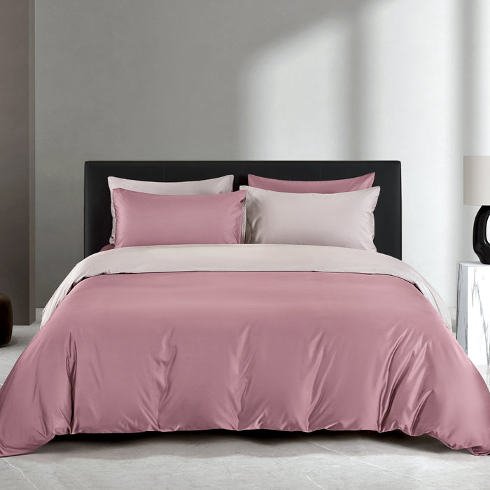 Online Exclusive Bamboo Blend 1200TC Reversible Bedsheet | Bedset | BD5914