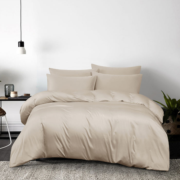 Online Exclusive Bamboo Lite 1200TC  Solid Bedsheet | Bedset |  BL5823