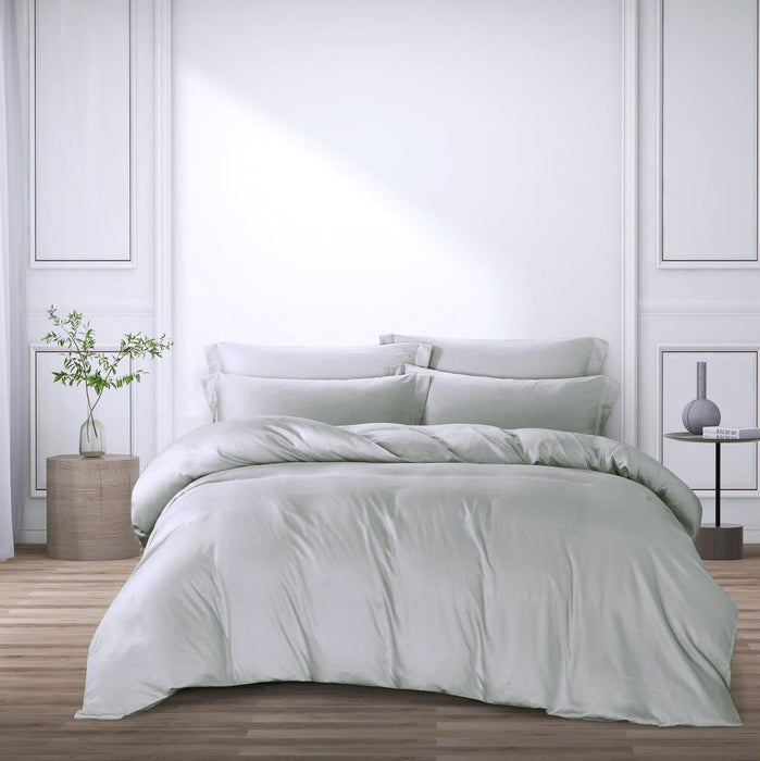 Nature Bamboo 1200TC Soild Bedsheet | Bedset | BM5834