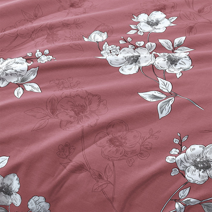 Cotton Arte 1000TC Printed Bedsheet | 100% Cotton | EVC2183