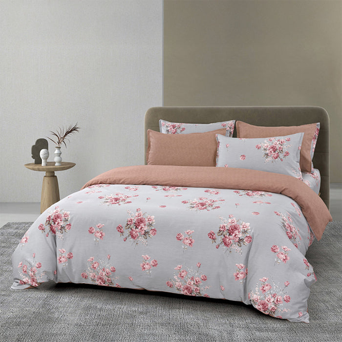Cotton Arte 1000TC Printed Bedsheet | 100% Cotton | EVC2184