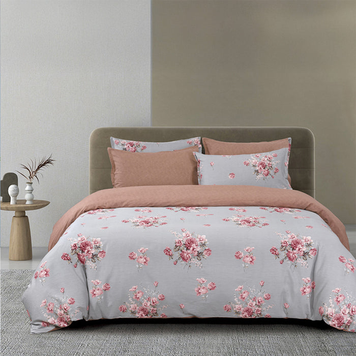 Cotton Arte 1000TC Printed Bedsheet | 100% Cotton | EVC2184