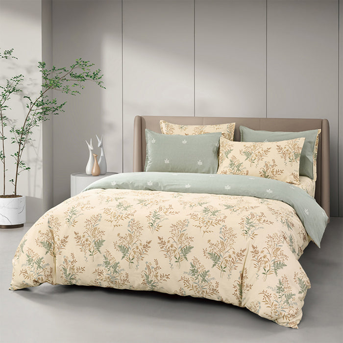 Cotton Arte 1000TC Printed Bedsheet | 100% Cotton | EVC2185