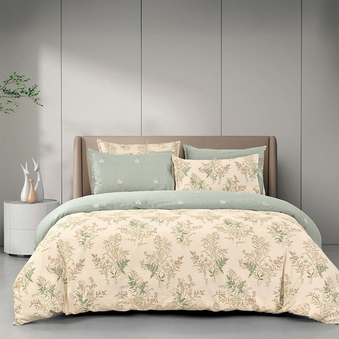 Cotton Arte 1000TC Printed Bedsheet | 100% Cotton | EVC2185