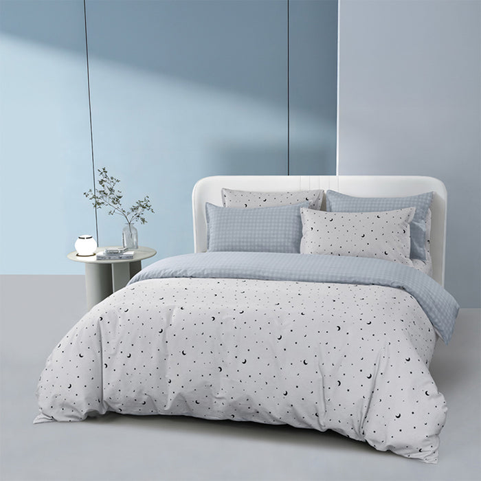Cotton Arte 1000TC Printed Bedsheet | 100% Cotton | EVC2186