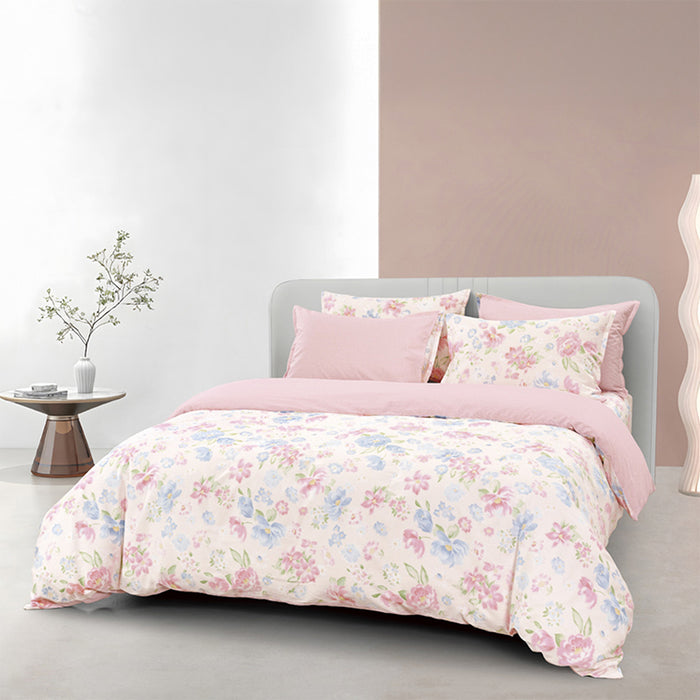 Cotton Arte 1000TC Printed Bedsheet | 100% Cotton | EVC2187