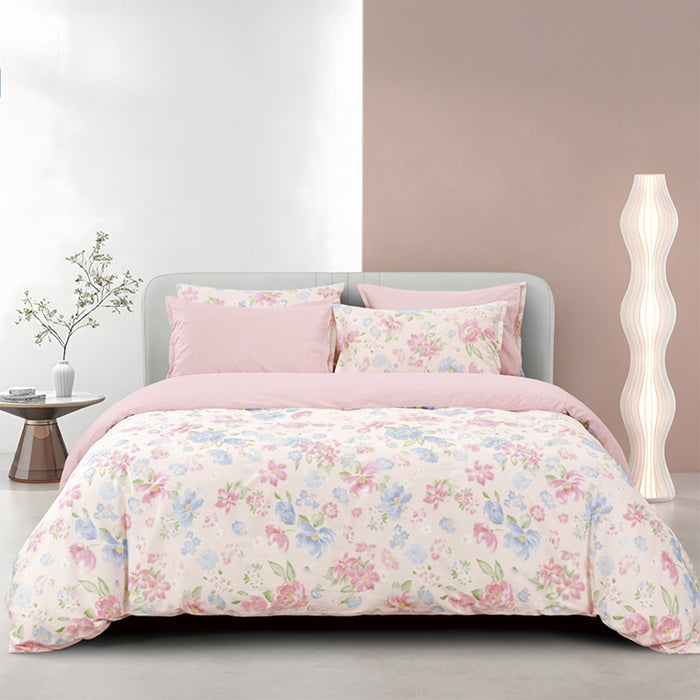 Cotton Arte 1000TC Printed Bedsheet | 100% Cotton | EVC2187