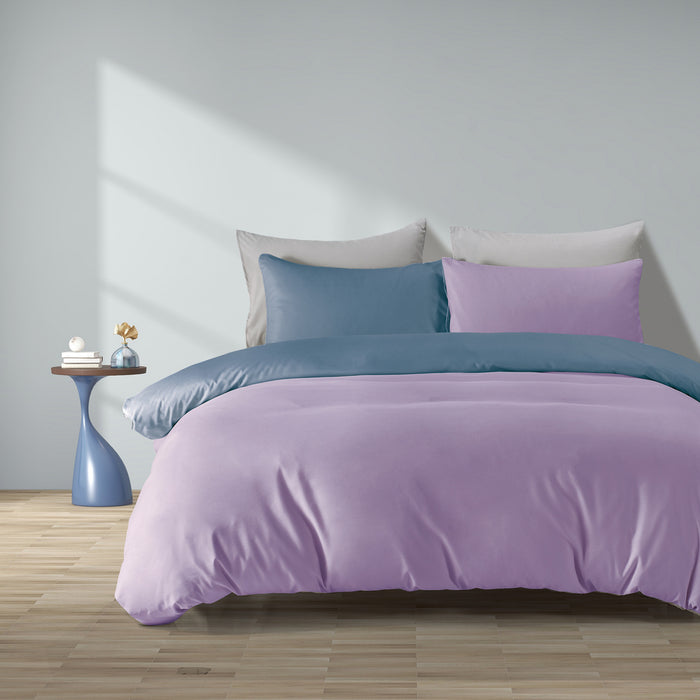 Silkysoft Lite Reversible Solid | Comforter Set | EVL8286