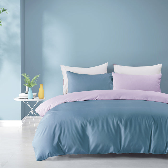 Silkysoft Lite Reversible Solid | Comforter Set | EVL8287