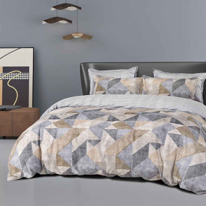 Silkysoft Printed Bedsheet 980TC | Microfiber Bedsheet | Bedset | EVP9200