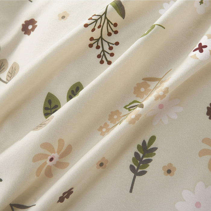 Silkysoft Printed Bedsheet 980TC | Microfiber Bedsheet | Bedset | EVP9204