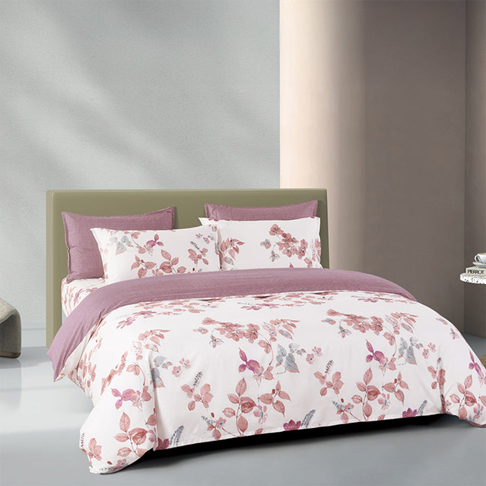 Silkysoft Printed Bedsheet 980TC | Microfiber Bedsheet | Bedset | EVP9247