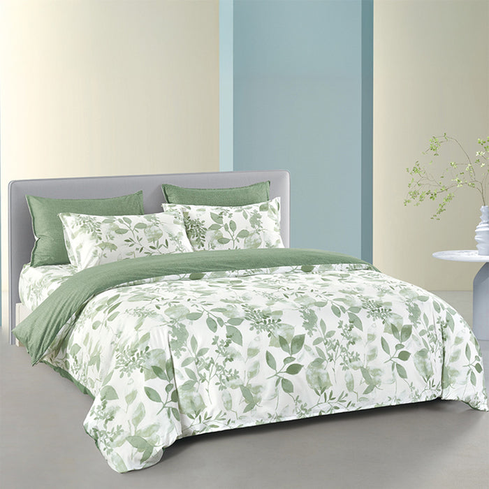 Silkysoft Printed Bedsheet 980TC | Microfiber Bedsheet | Bedset | EVP9249
