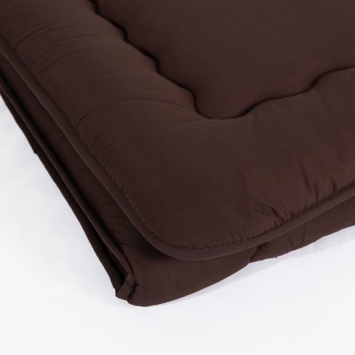 Futon 3-Fold Mattress Single | Chocolate