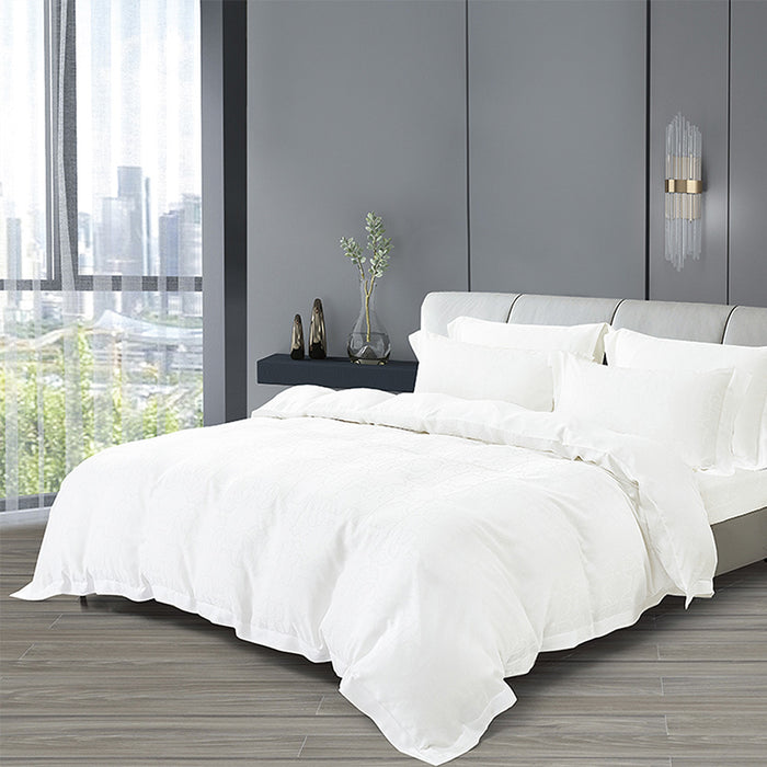 Grandeur Tencel 1600TC Jacquard Bedsheet | Bedset | GT1924