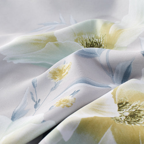 Hybrid Botanic Silk Printed 1200TC Fitted Sheet Set | Bedset | HS1333