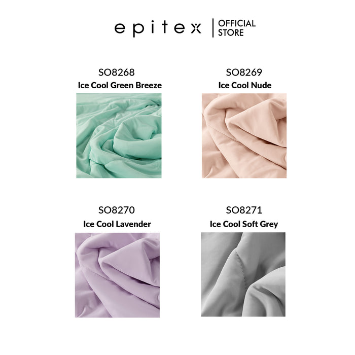 Epitex x Alvin Ah Ma Softicool Ice Cool Knitted Reversible Blanket