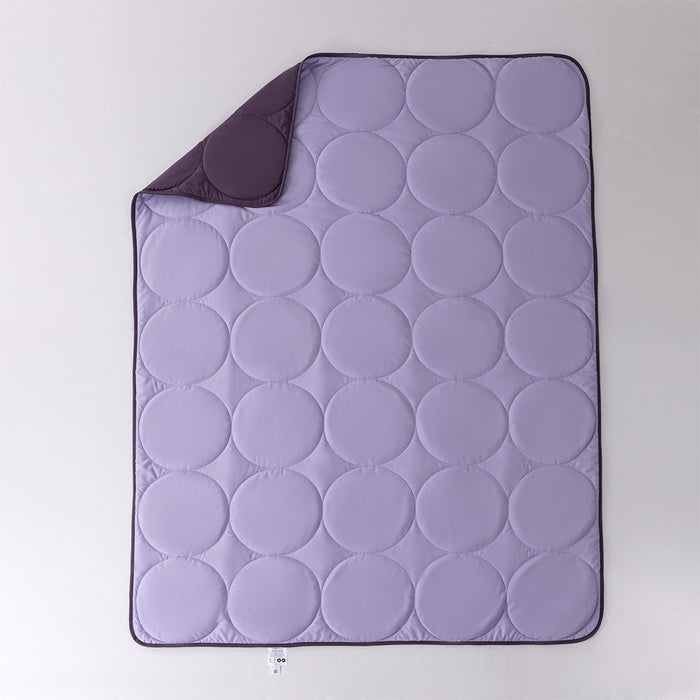 Essential Reversible Airdown Blanket (Purple & Berry)