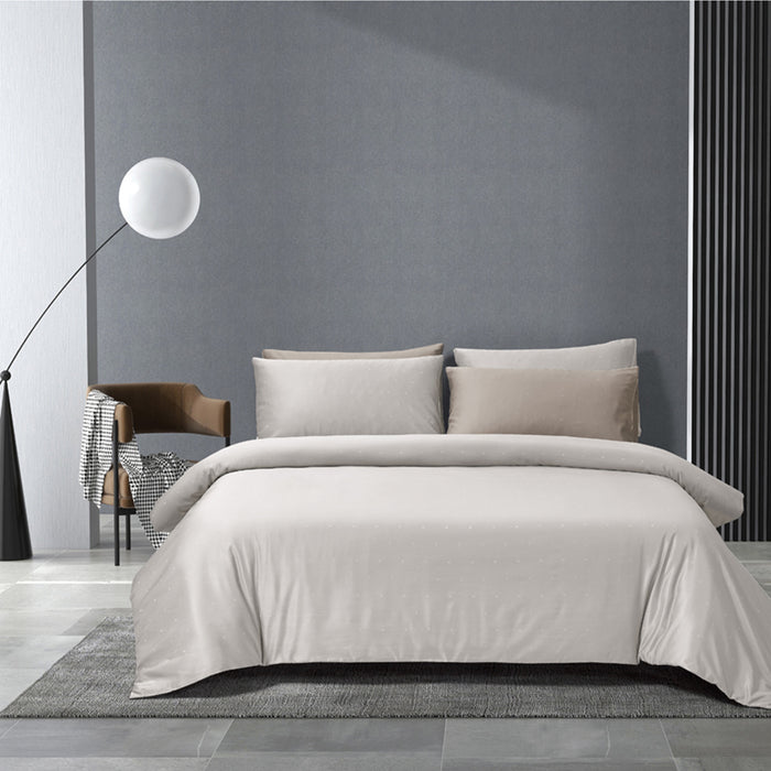 Melange Blend Tencel Visco 1600TC Dobby Bedsheet | Bedset | ME2371