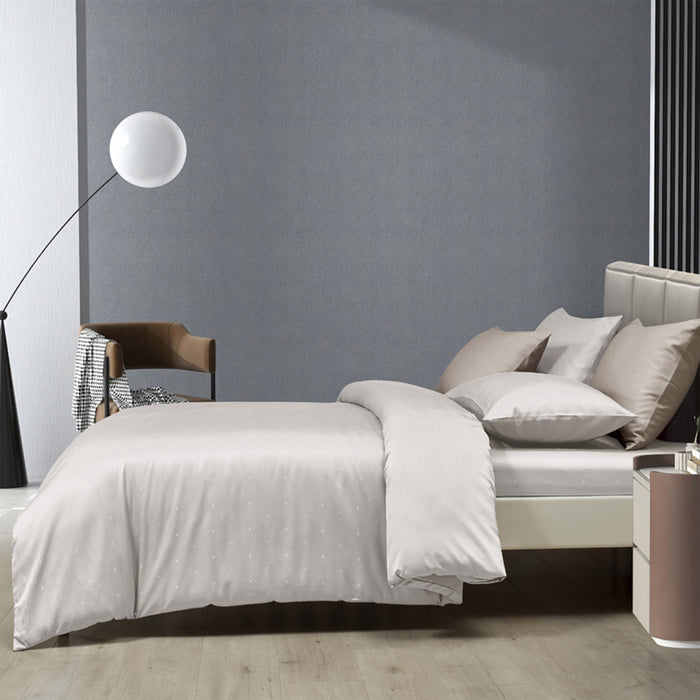 Melange Blend Tencel Visco 1600TC Dobby Bedsheet | Bedset | ME2371