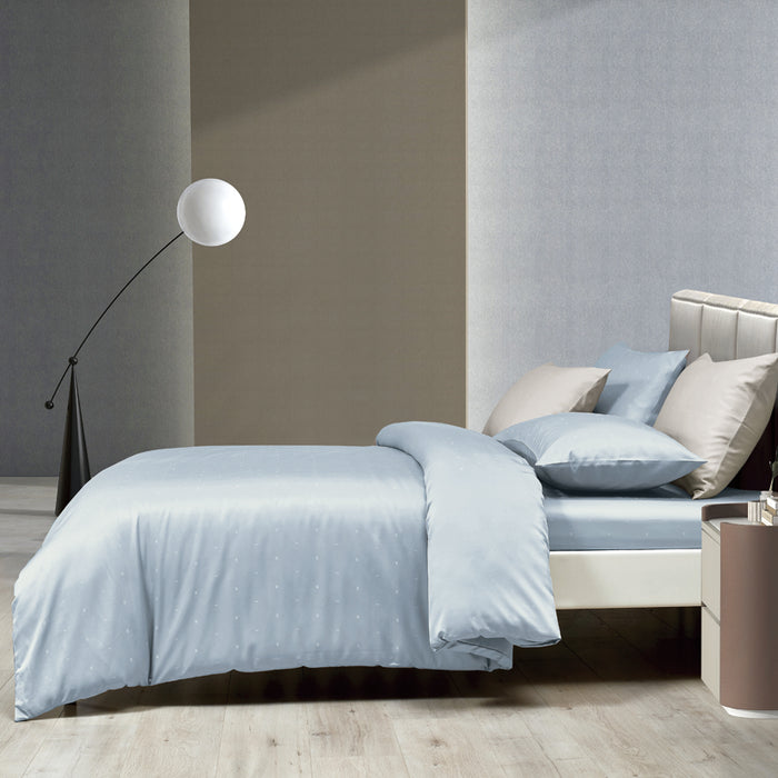 Melange Blend Tencel Visco 1600TC Dobby Bedsheet | Bedset | ME2374