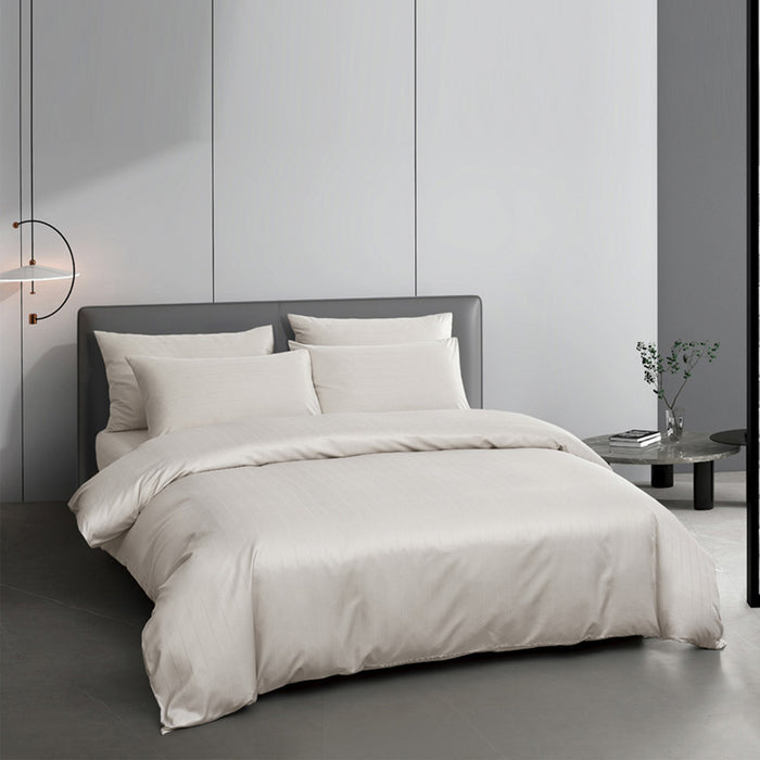 Melange Blend Tencel Visco 1600TC Dobby Bedsheet | Bedset | ME2375