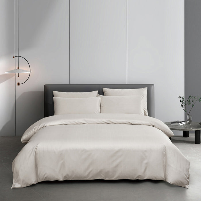 Melange Blend Tencel Visco 1600TC Dobby Bedsheet | Bedset | ME2375