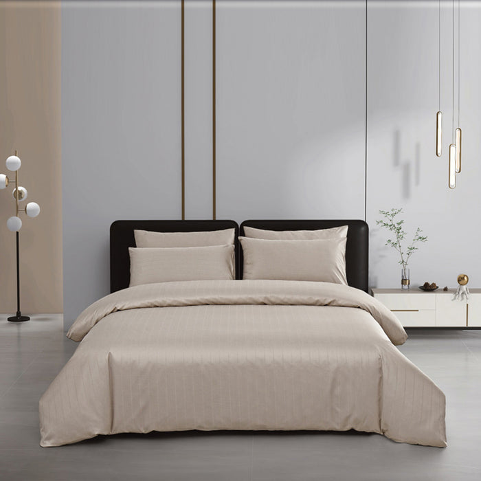 Melange Blend Tencel Visco 1600TC Dobby Bedsheet | Bedset | ME2377