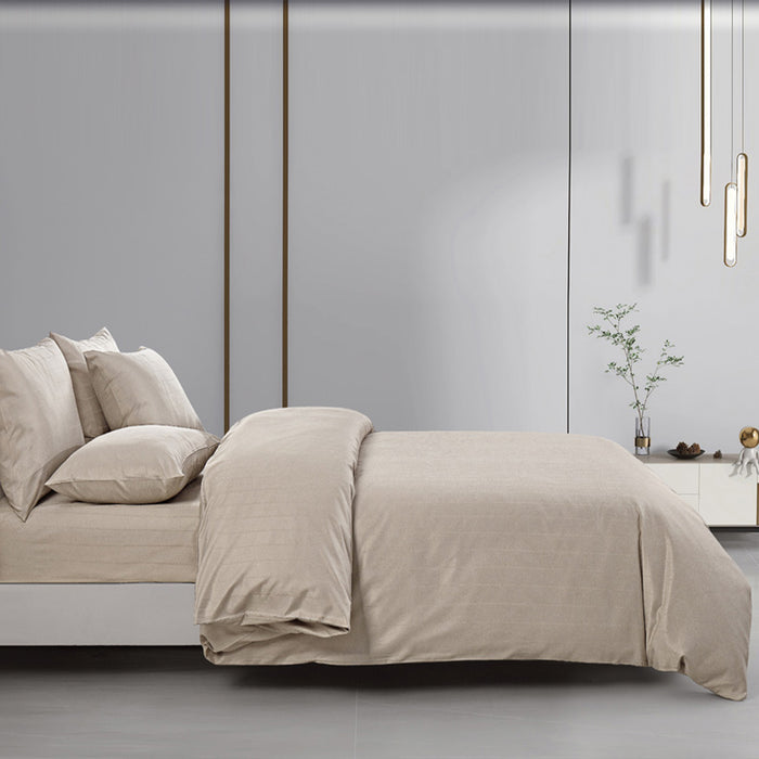 Melange Blend Tencel Visco 1600TC Dobby Bedsheet | Bedset | ME2377